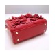 Christian Dior Lambskin Embroidered Flowers Mini "Lady Dior" Bag M0565 Christian Dior Lambskin Embroidered Flowers Mini "Lady Dior" Bag M0565