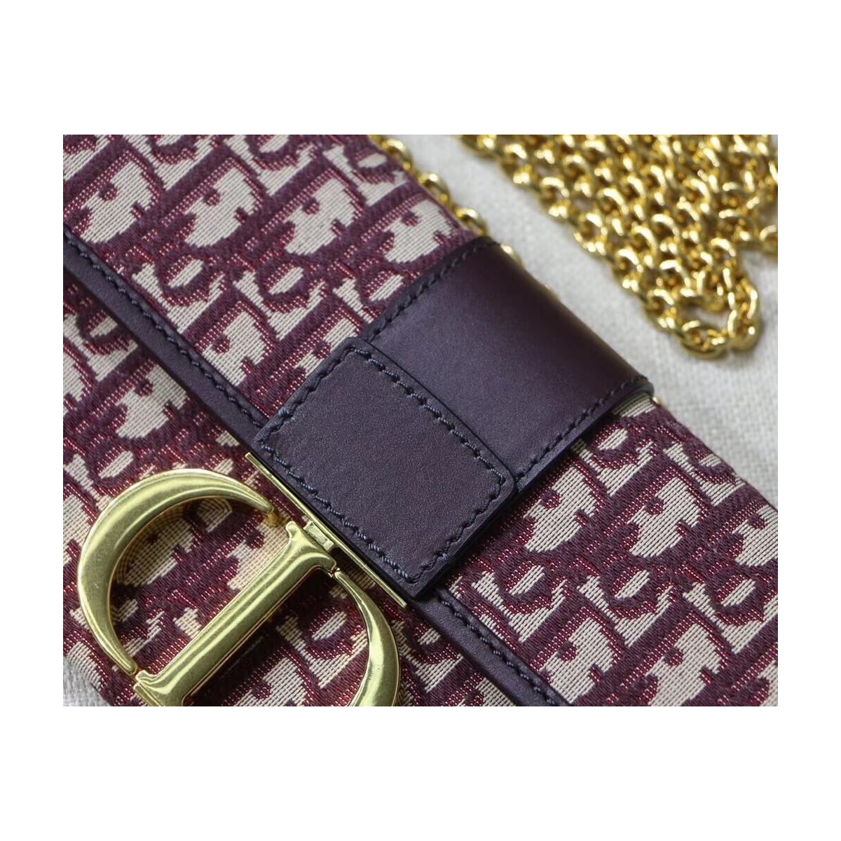 Christian Dior 30 Montaigne Jacquard Canvas Clutch Bag M9206 Christian Dior 30 Montaigne Jacquard Canvas Clutch Bag M9206