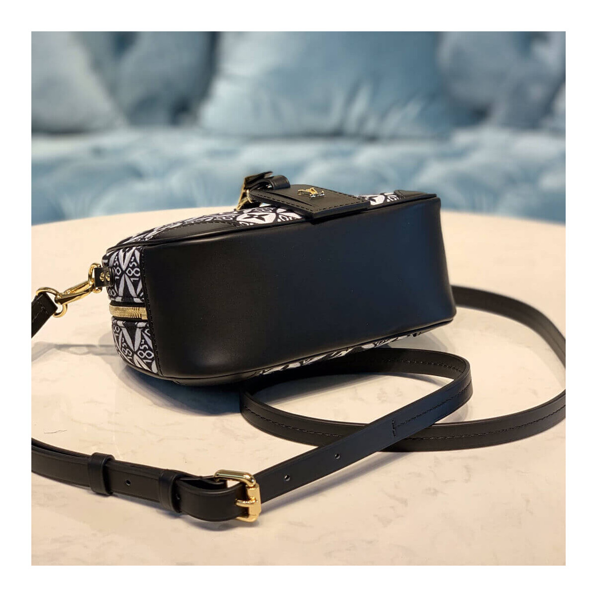 Louis Vuitton Denim Camera Bag M45528 Louis Vuitton Denim Camera Bag M45528