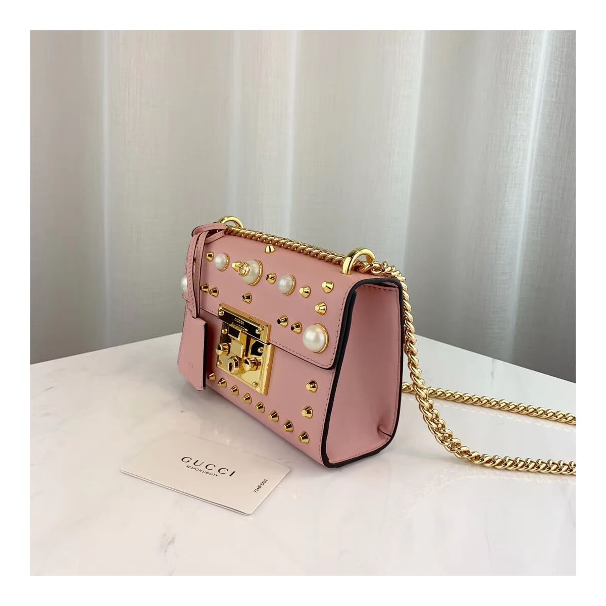 Gucci Padlock Bee Star Small Shoulder Bag 432182 Gucci Padlock Bee Star Small Shoulder Bag 432182