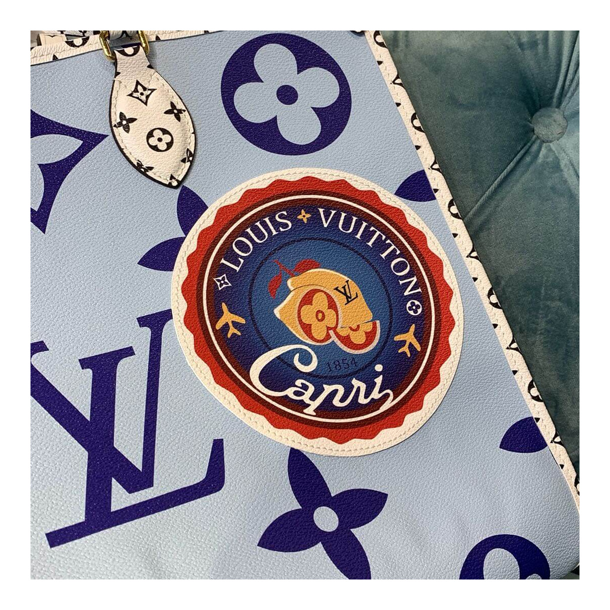 Louis Vuitton Onthego M44571 Blue Louis Vuitton Onthego M44571 Blue