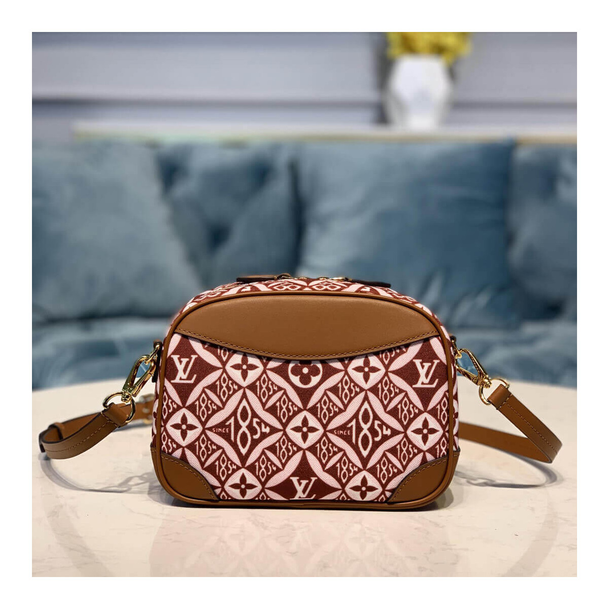Louis Vuitton Denim Camera Bag M45528 Louis Vuitton Denim Camera Bag M45528
