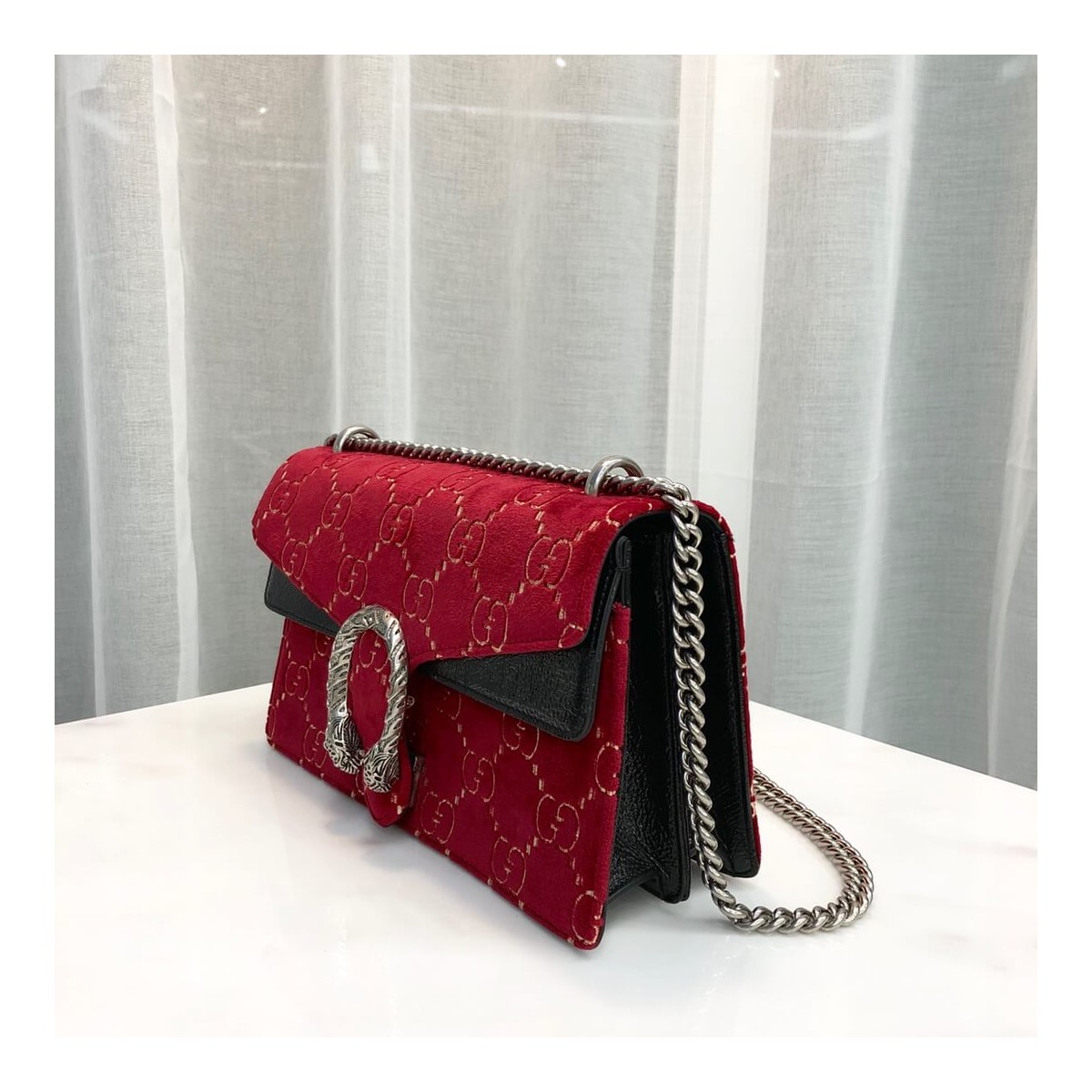 Gucci Dionysus GG Velvet Small Shoulder Bag 400249 Gucci Dionysus GG Velvet Small Shoulder Bag 400249