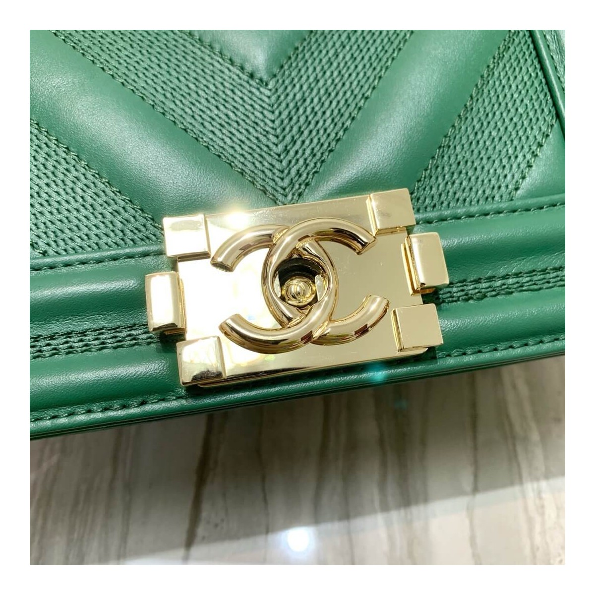 Chanel Calfskin Small Boy Chanel Handbag A67085 Chanel Calfskin Small Boy Chanel Handbag A67085