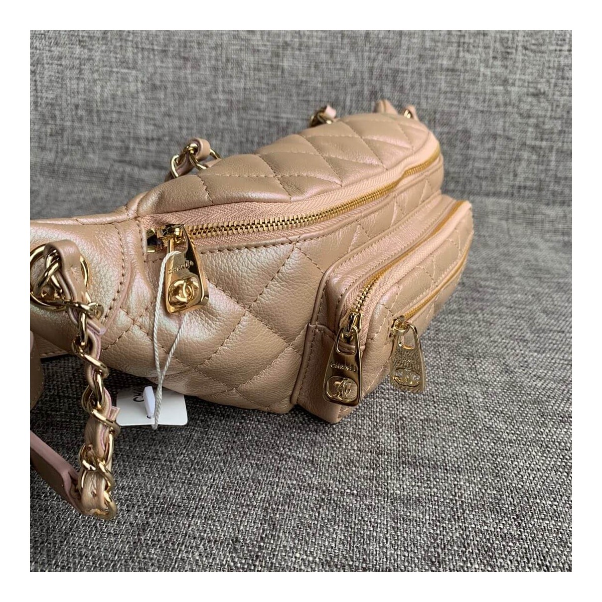 Chanel Quilted Caviar Clafskin Waist Bag AS0556 Chanel Quilted Caviar Clafskin Waist Bag AS0556
