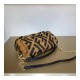 Fendi Sheepskin Mini Baguette Bag 8BS017 Fendi Sheepskin Mini Baguette Bag 8BS017