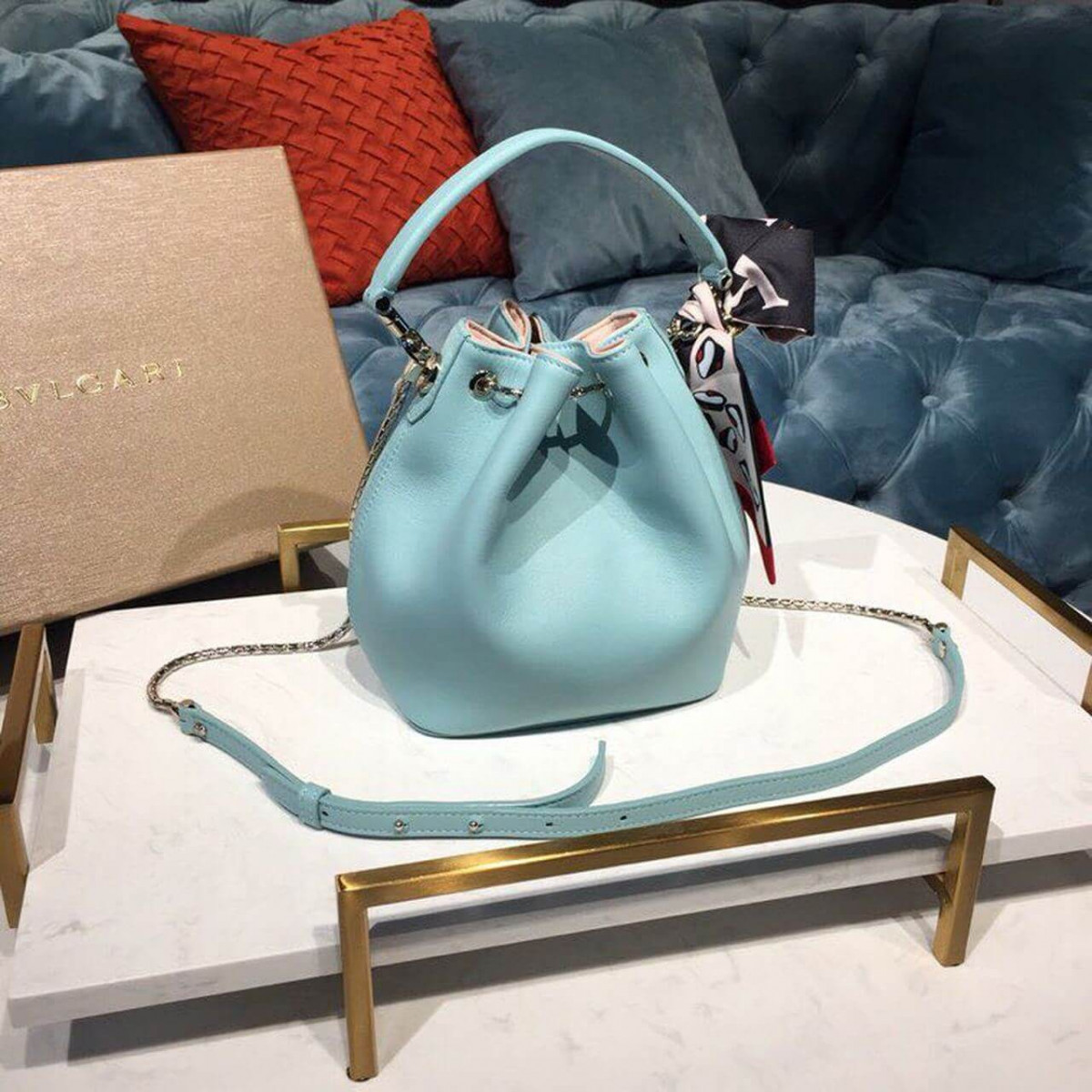 Bvlgari Serpenti Forever Bucket Bag 20cm 288760 Bvlgari Serpenti Forever Bucket Bag 20cm 288760