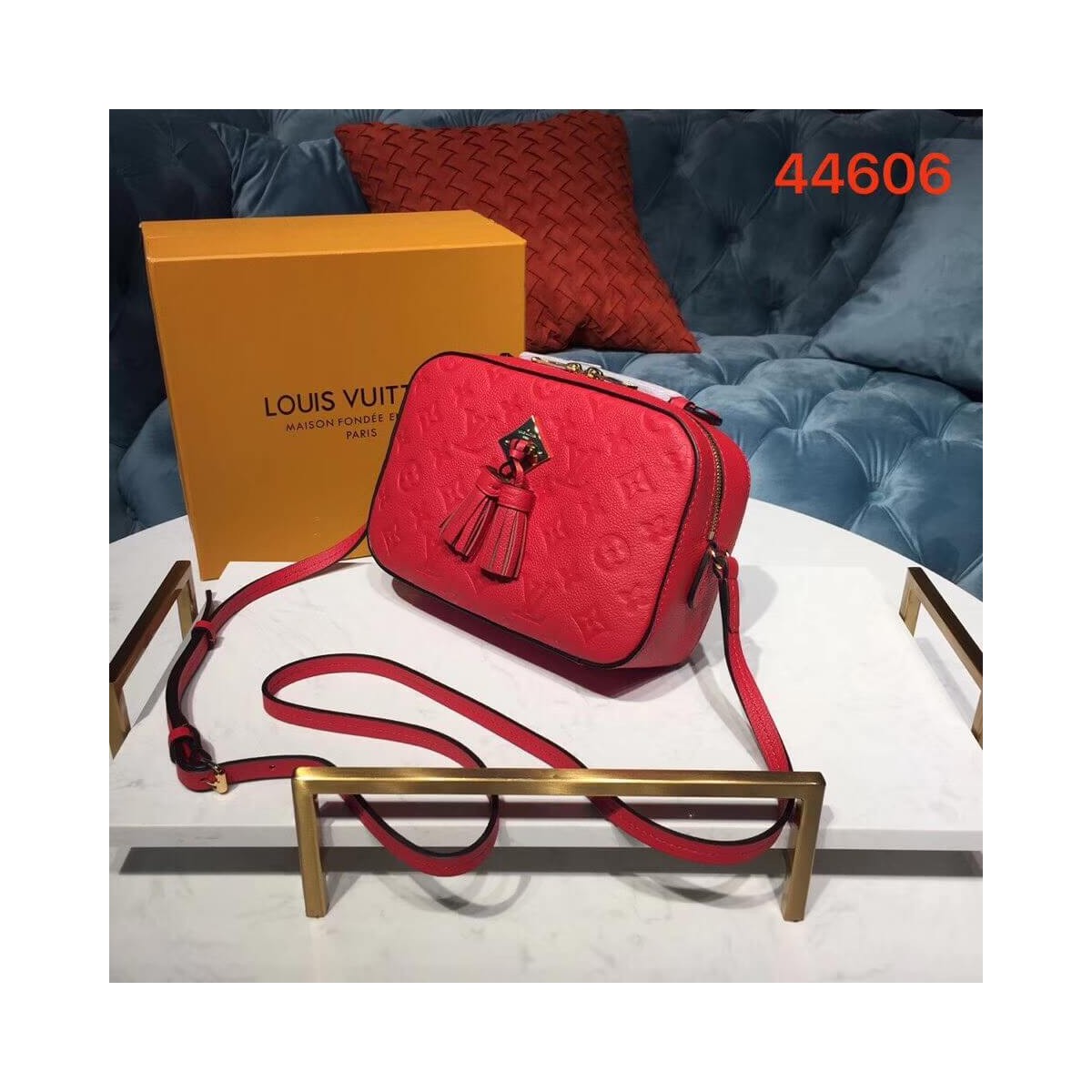 Louis Vuitton Monogram Empreinte Saintonge M44593 Louis Vuitton Monogram Empreinte Saintonge M44593