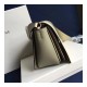 Celine Frame Medium Shoulder Bag 180263 White/Light Green Celine Frame Medium Shoulder Bag 180263 White/Light Green