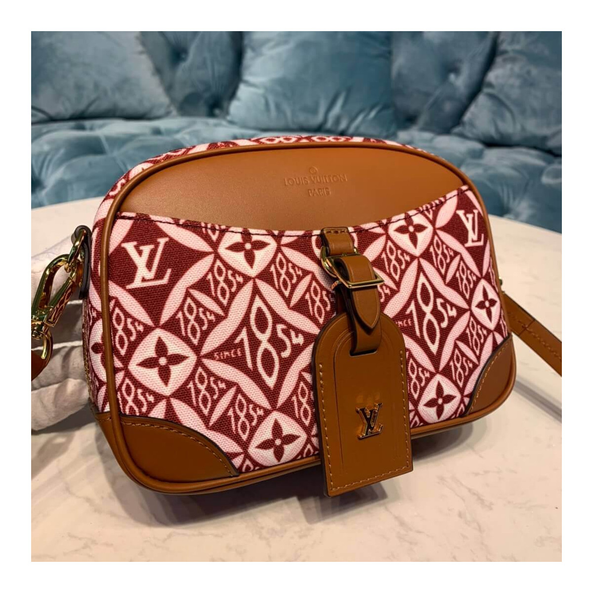 Louis Vuitton Denim Camera Bag M45528 Louis Vuitton Denim Camera Bag M45528