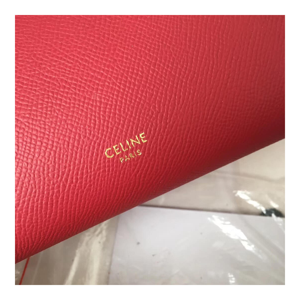 Celine Micro Belt Bag In Grained Calfskin 189153 Ruby Celine Micro Belt Bag In Grained Calfskin 189153 Ruby