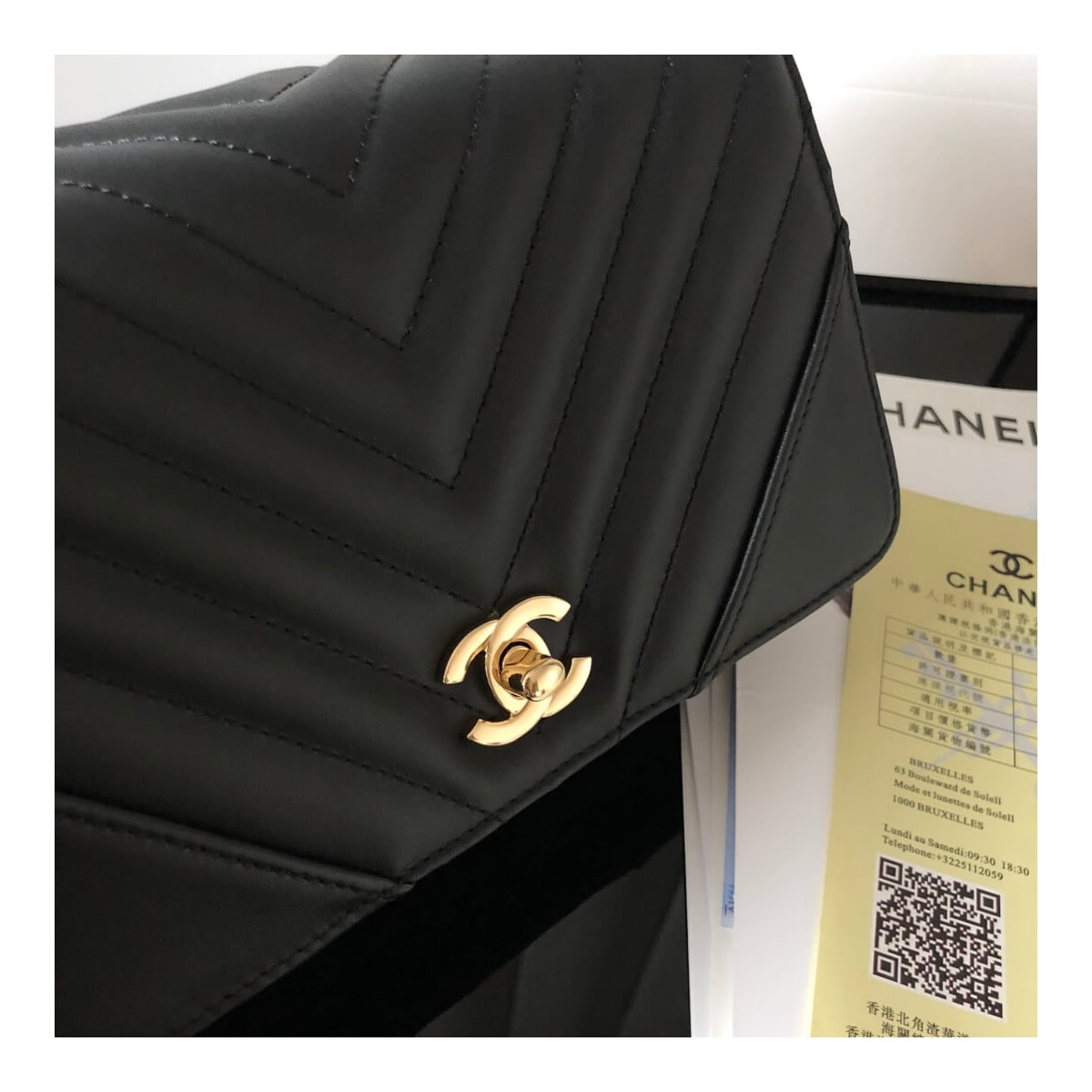 Chanel Calfskin Mini Flap Bag A91586 Chanel Calfskin Mini Flap Bag A91586