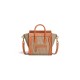 Celine Nano Luggage Bag In Tweed And Smooth Calfskin 189242 Celine Nano Luggage Bag In Tweed And Smooth Calfskin 189242