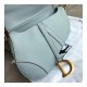 Christian Dior Grained Calfskin Saddle Bag M0446