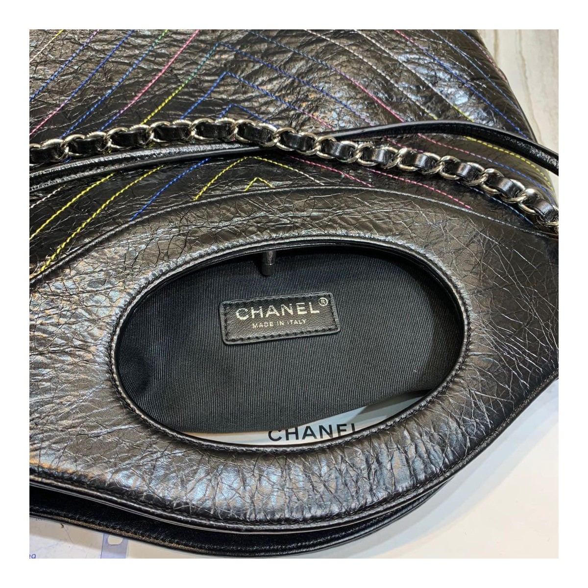 Chanel Crumpled Calfskin Chanel 31 Shopping Bag 0091 Chanel Crumpled Calfskin Chanel 31 Shopping Bag 0091