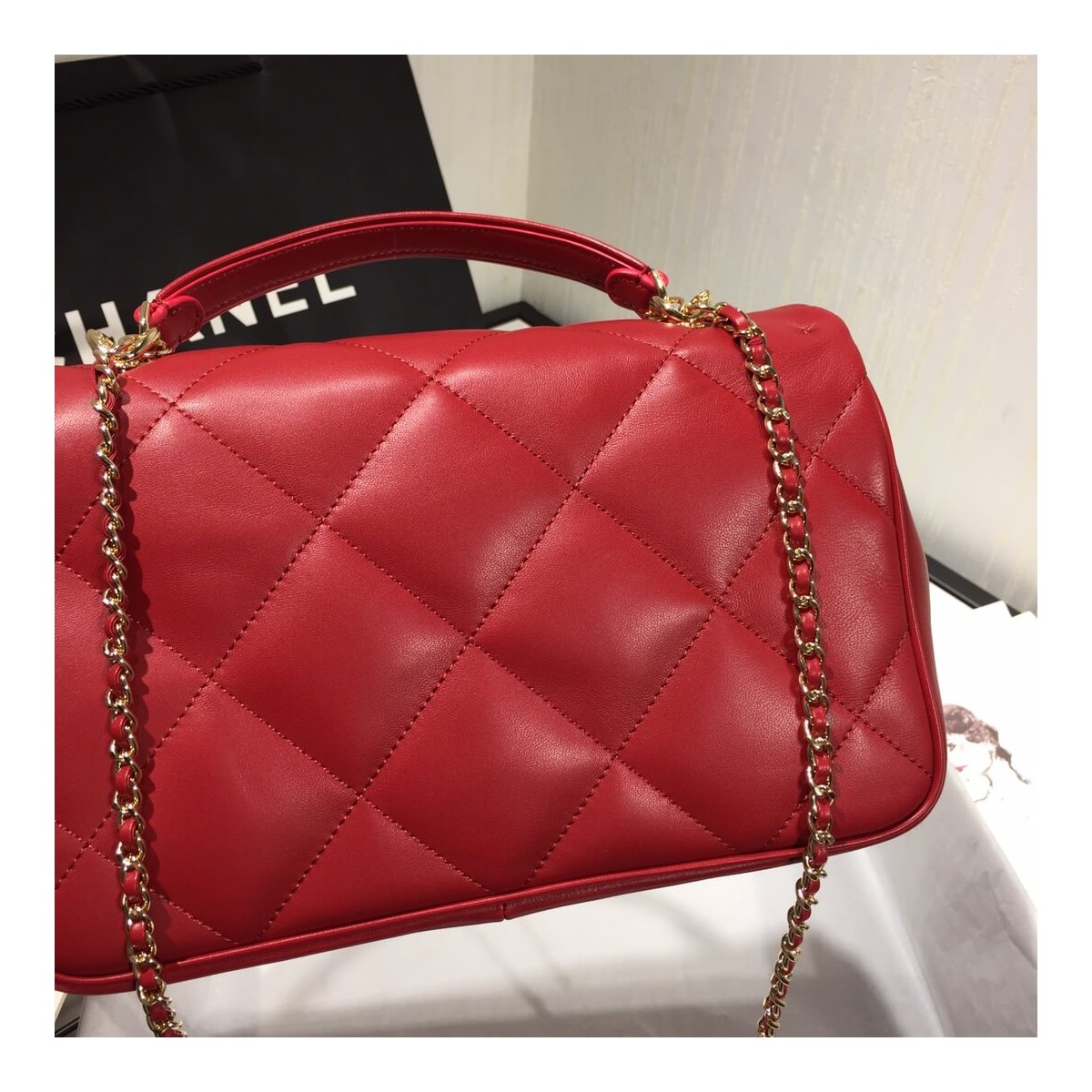 Chanel Large Flap Bag With Handle AS1115 Chanel Large Flap Bag With Handle AS1115