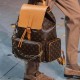 Louis Vuitton Monogram Coated Canvas Backpack Trio M44658 Louis Vuitton Monogram Coated Canvas Backpack Trio M44658
