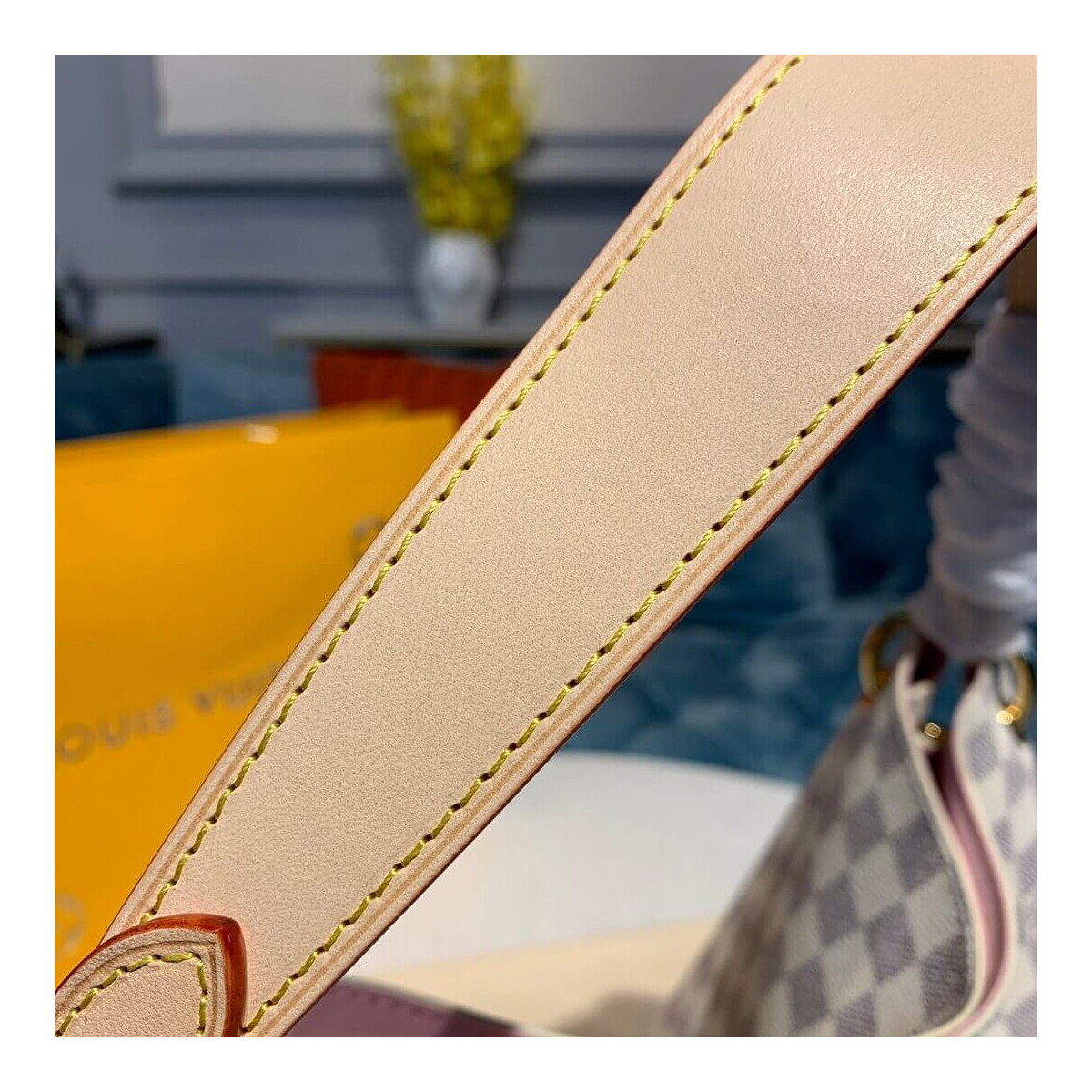 Louis Vuitton Damier Azur Canvas Graceful MM N42233 Louis Vuitton Damier Azur Canvas Graceful MM N42233