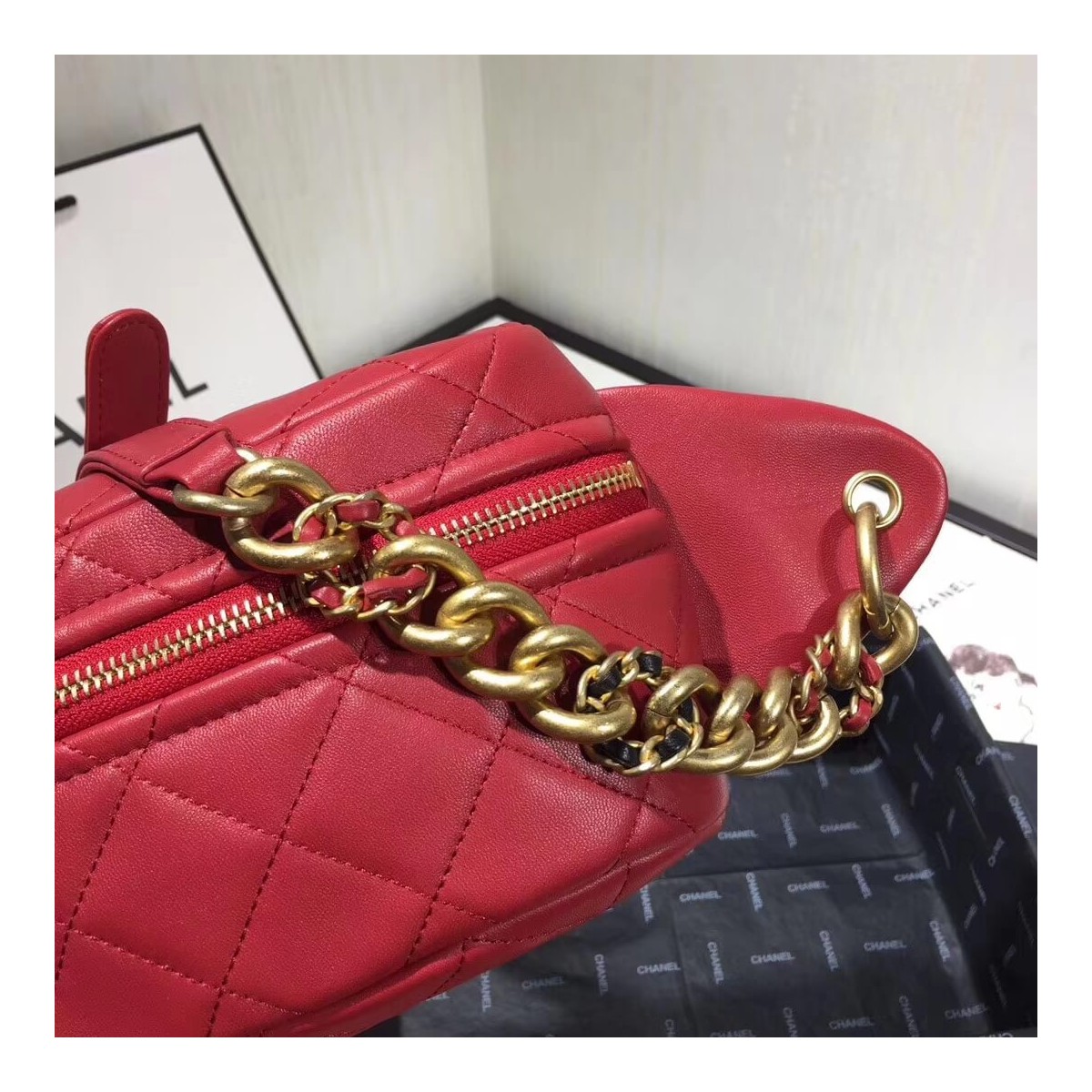 Chanel Lambskin Waist Bag AS0940 Chanel Lambskin Waist Bag AS0940