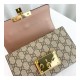 Gucci Padlock Studded GG Supreme Shoulder Bag 432182 Gucci Padlock Studded GG Supreme Shoulder Bag 432182
