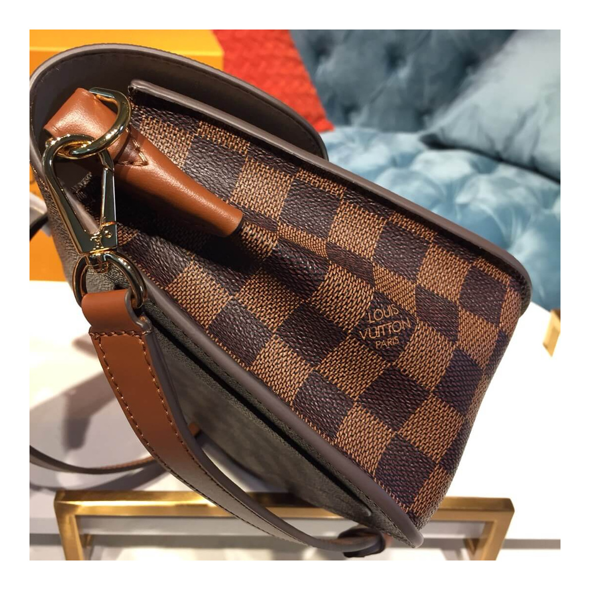 Louis Vuitton Damier Ebene Beaumarchais N40146 N40147 N40148 Louis Vuitton Damier Ebene Beaumarchais N40146 N40147 N40148