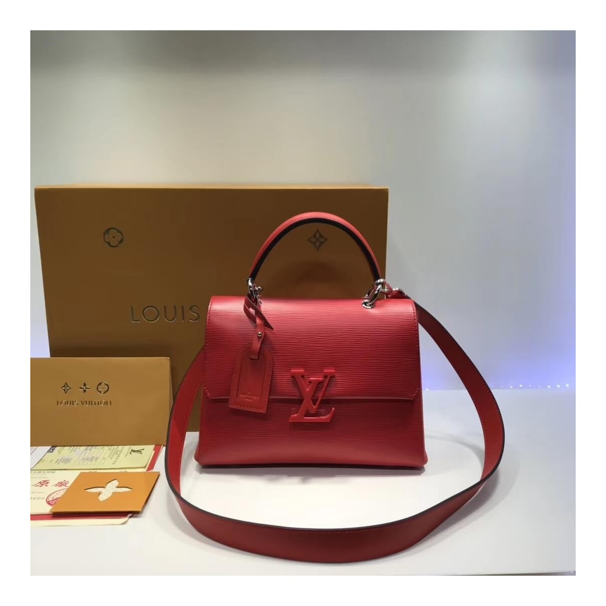 Louis Vuitton Epi Leather Grenelle PM M53694 Louis Vuitton Epi Leather Grenelle PM M53694