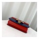 Gucci Queen Margaret Shoulder Bag 476542 Blue/Red/White Gucci Queen Margaret Shoulder Bag 476542 Blue/Red/White