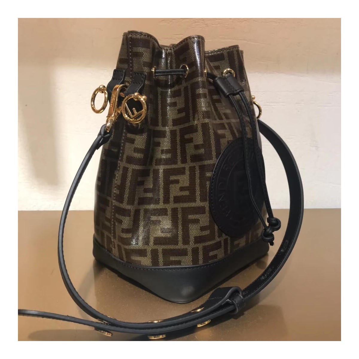 Fendi Multicolour Canvas Mon Tresor 8BT298 Fendi Multicolour Canvas Mon Tresor 8BT298