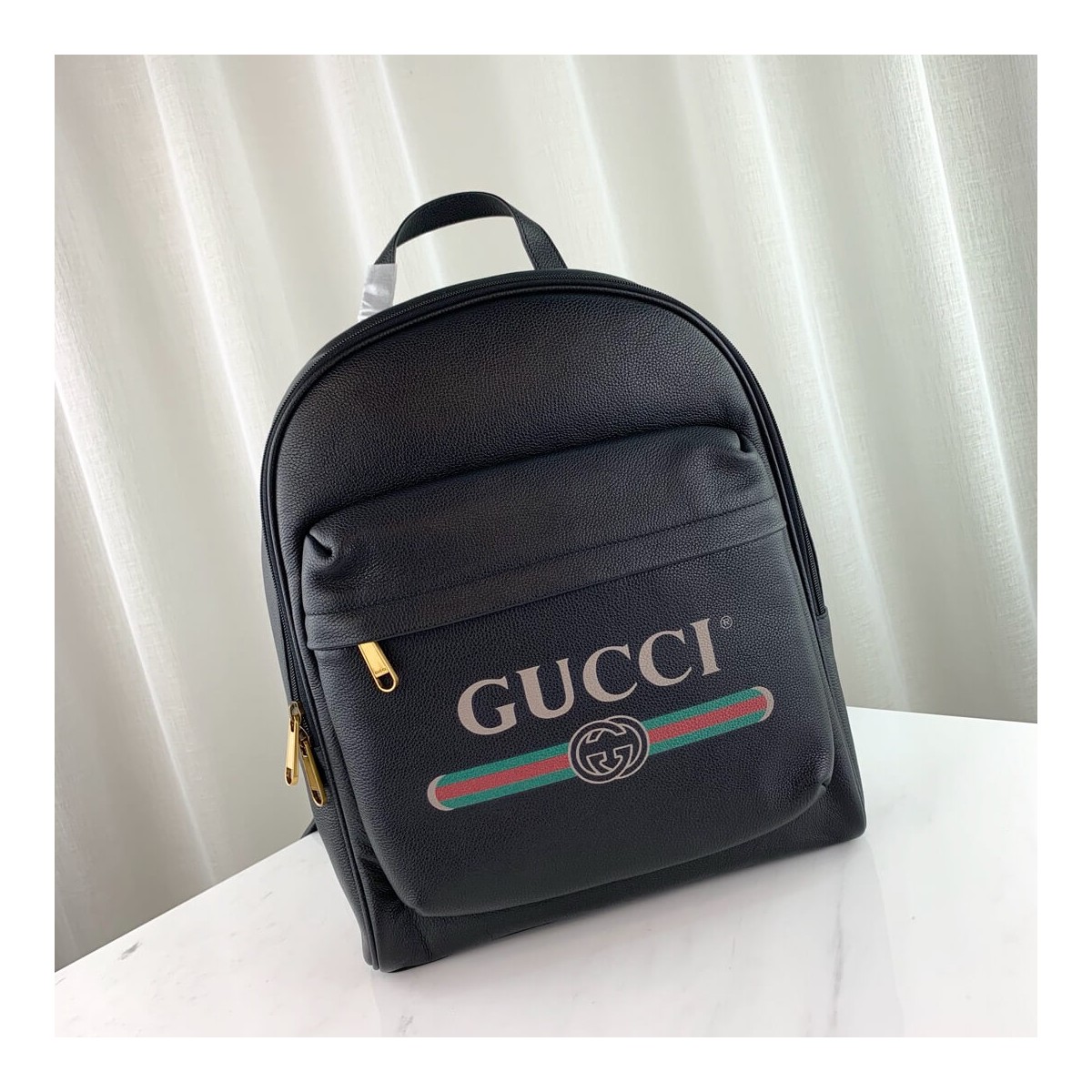 Gucci Print Leather Backpack 547834 Gucci Print Leather Backpack 547834