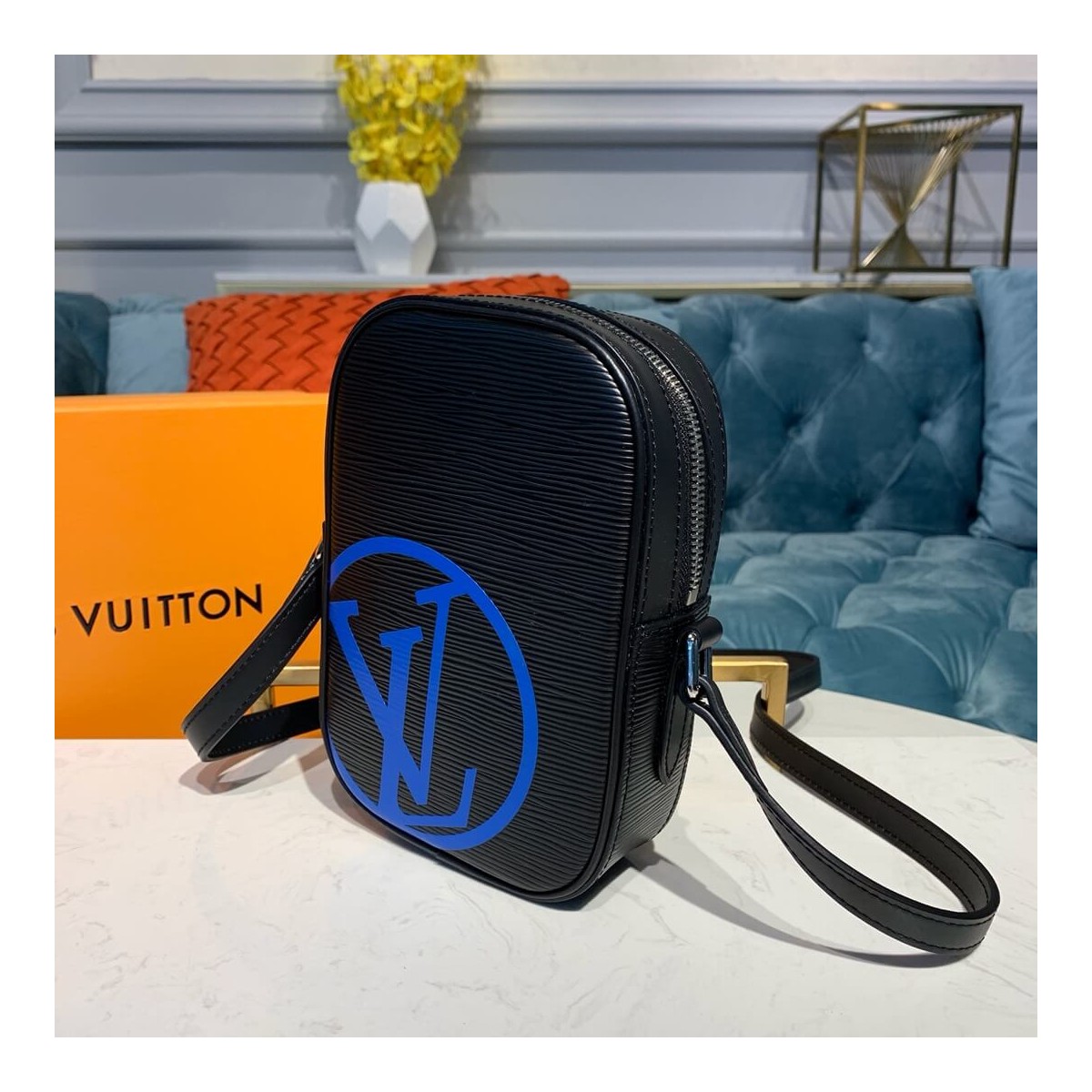 Louis Vuitton Epi Leather Danube PM M55120 Louis Vuitton Epi Leather Danube PM M55120
